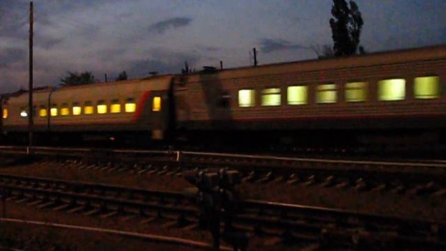 Пассажирский поезд Пермь - Симферополь. смотреть онлайн