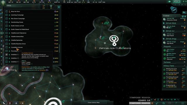 The Great Strike Craft Swarm - Stellaris: Idyllic Tree of Life (4) смотреть онлайн