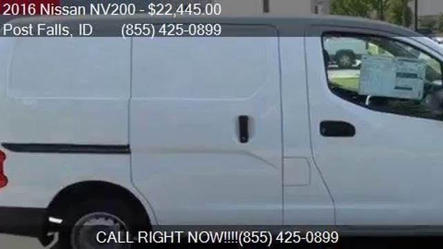 2016 Nissan NV200 S 4dr Cargo Mini Van for sale in Post Fall смотреть онлайн
