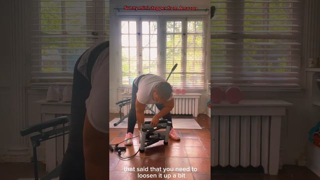 Sunny mini stepper review #workoutathome #steppers #exercise #viral смотреть онлайн