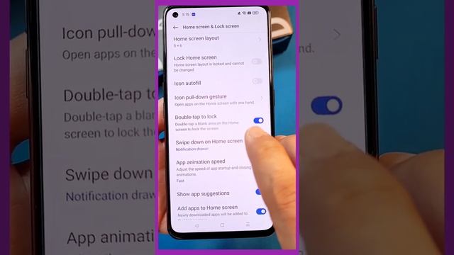 double tap to wake and lock - realme UI 3 смотреть онлайн
