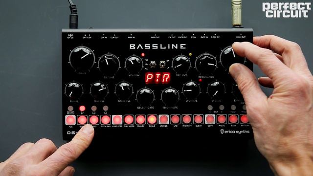 Erica Synths Bassline DB-01 Sounds & Sequencer Demo смотреть онлайн