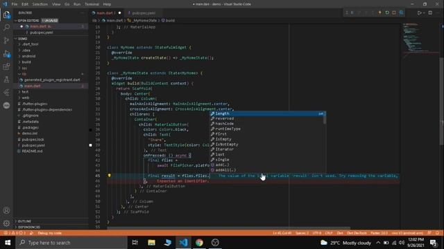 Share Button Using Share_Plus In Flutter | Malayalam Tutorial смотреть онлайн