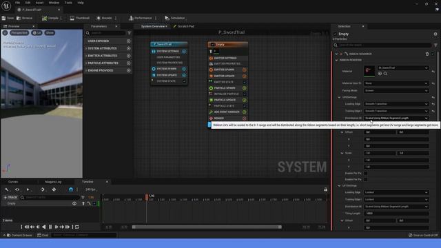 [TUTORIAL PART 2] Sword Trail Effect : MATERIAL + RIBBON [ UE4 - UE5 - Niagara ] смотреть онлайн