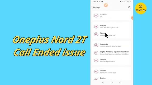 Oneplus Nord 2T Call Ended Problem || Oneplus Call end Automatically (DN2101) смотреть онлайн