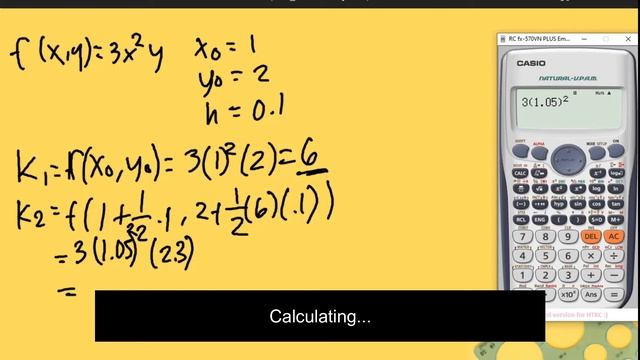 RUNGE-KUTTA 4th Order Method with Examples смотреть онлайн