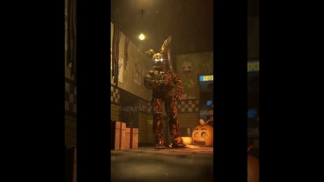 Springtrap dancing for a minute and a half смотреть онлайн