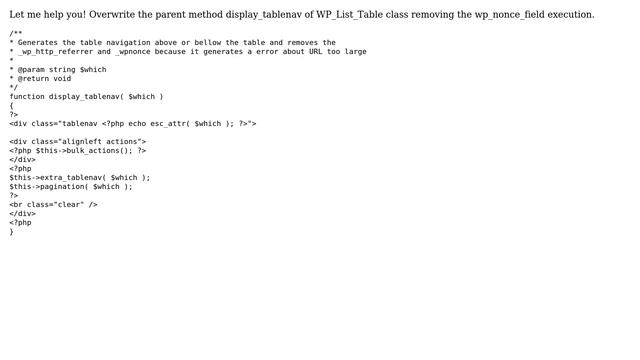 Wordpress: How to remove _wp_http_referer from URL when using WP_List_table? (6 Solutions!!) смотреть онлайн