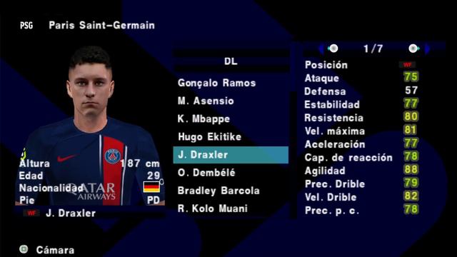 LLEGO! EFOOTBALL 2024 PPSSPP (TM ARTS) NUEVAS NOVEDADES, CAMARA PS5, GRAFICOS HD Y NARRADOR ESPAÑOL смотреть онлайн