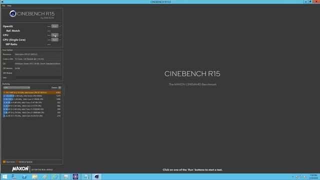 Crushing Cinebench R15 with 72 cores / 144 Threads смотреть онлайн