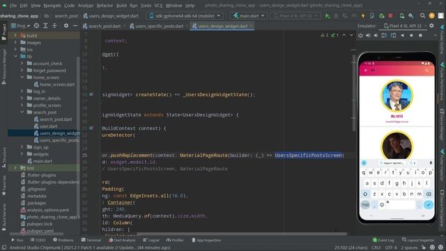 Firestore Search Query to Get Data & Display Data Tutorial | Flutter Firebase Photo Sharing App 202 смотреть онлайн