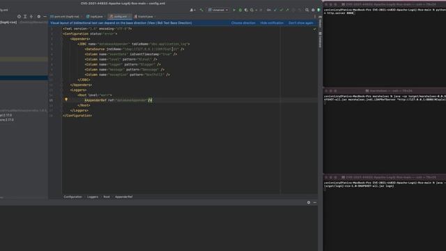Log4j 2 RCE Exploit PoC (CVE-2021-44832) смотреть онлайн