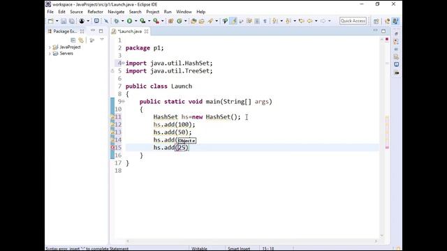 What is HashSet in Java | Explained with example смотреть онлайн
