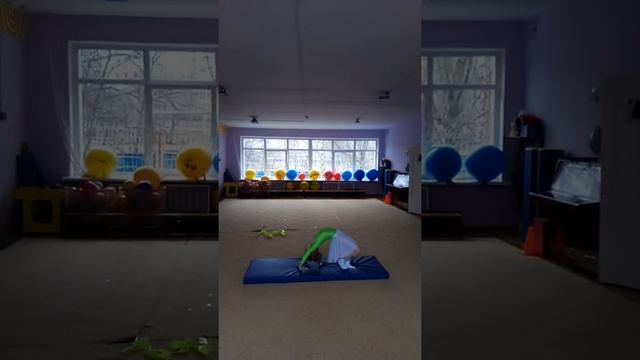 Спортивно-хореографический номер "Комета" смотреть онлайн