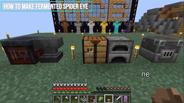 Minecraft: How to Make Fermented Spider Eye смотреть онлайн