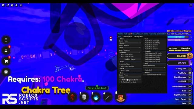[?RELEASE] ROBLOX Anime Fighting Simulator X Hack Script GUI : Auto Farm, Fruit Finder PASTEBIN 202 смотреть онлайн