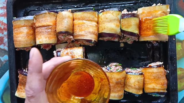 Рулетики из Баклажанов. смотреть онлайн