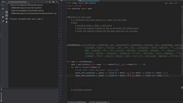 Algorithmic Trading In Python : Pivot Point Implementation | Part 1 смотреть онлайн