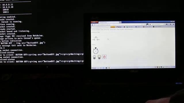 Demo app showing Web browser controlling Netduino via Raspberry Pi смотреть онлайн