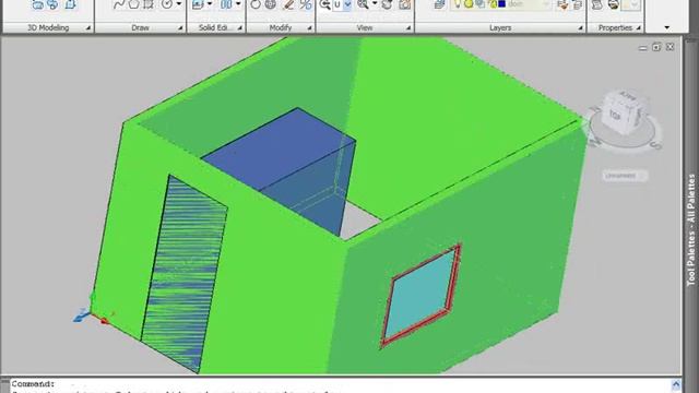 Part 6 - 3D AutoCAD 2009 Modelling смотреть онлайн