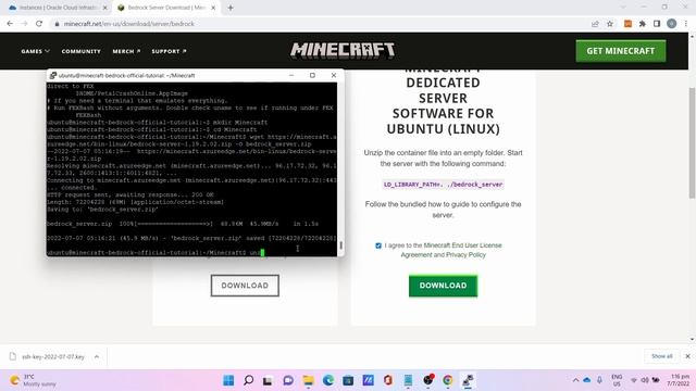 How to setup free 24/7 Minecraft official Bedrock Server on Oracle Cloud Server смотреть онлайн