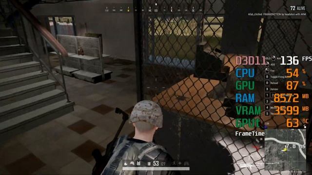 GeForce GTX 1650 SUPER -- AMD Ryzen 5 3400G -- PUBG FPS Test смотреть онлайн