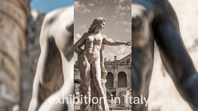 Art: beautiful plaster statues in sand 3 смотреть онлайн