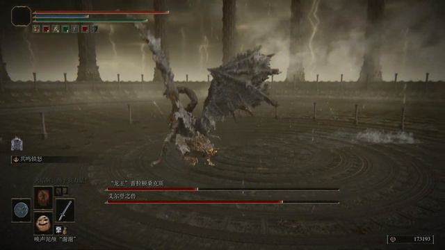 ELDEN RING Boss VS Boss Dragonlord Placidusax vs Elden Beast смотреть онлайн