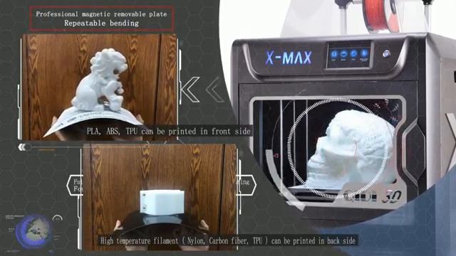 QIDI X-MAX 3D Printer. QIDI X-MAX 3d принтер
