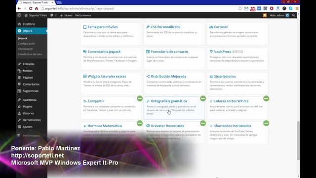 Wordpress - Instalación y resumen de características del plugin JetPack смотреть онлайн