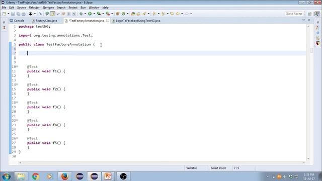 TestNG Tutorial | TestNG Factory Annotation смотреть онлайн