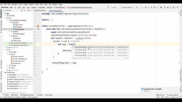 9.4.Android Kotlin | Use Null Safety Operators to make it robust |Mobile App Developmnt | Darakhsha смотреть онлайн