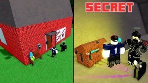 ДОМ С СЕКРЕТАМИ  в Build a Boat Roblox.