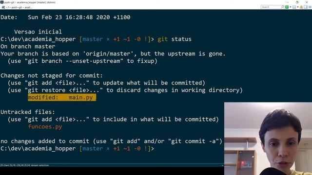 Comandos básicos do Git смотреть онлайн