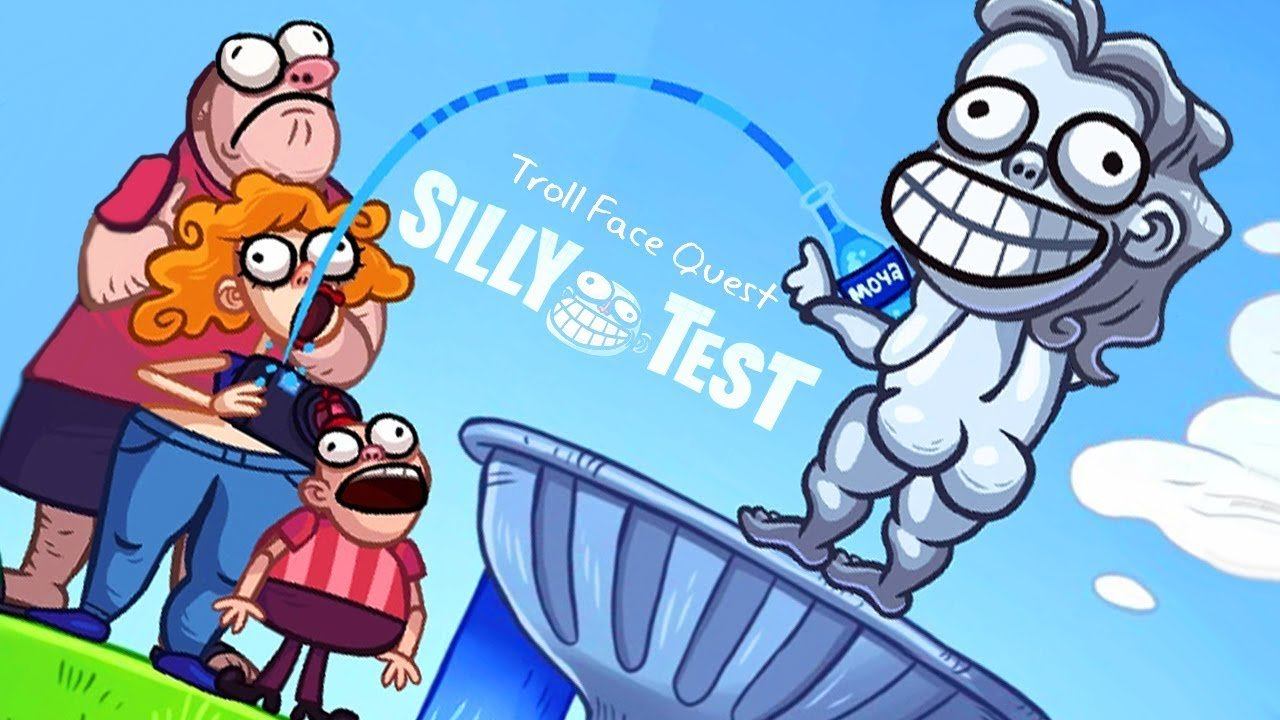 ТЕСТ НА ТРОЛЛФЕЙС! ► Troll Face Quest Silly Test Часть 1 смотреть онлайн