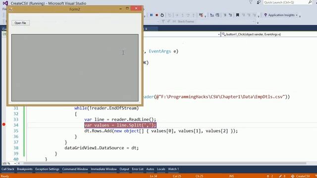 Import CSV file using C#? смотреть онлайн