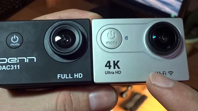4K Action Camera EKEN H9 против DENN DAC311 сравнительный обзор смотреть онлайн