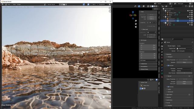 Blender 4. 0- Environments Crash Course for Beginners - Alaa Eddine ZAIR_7 смотреть онлайн