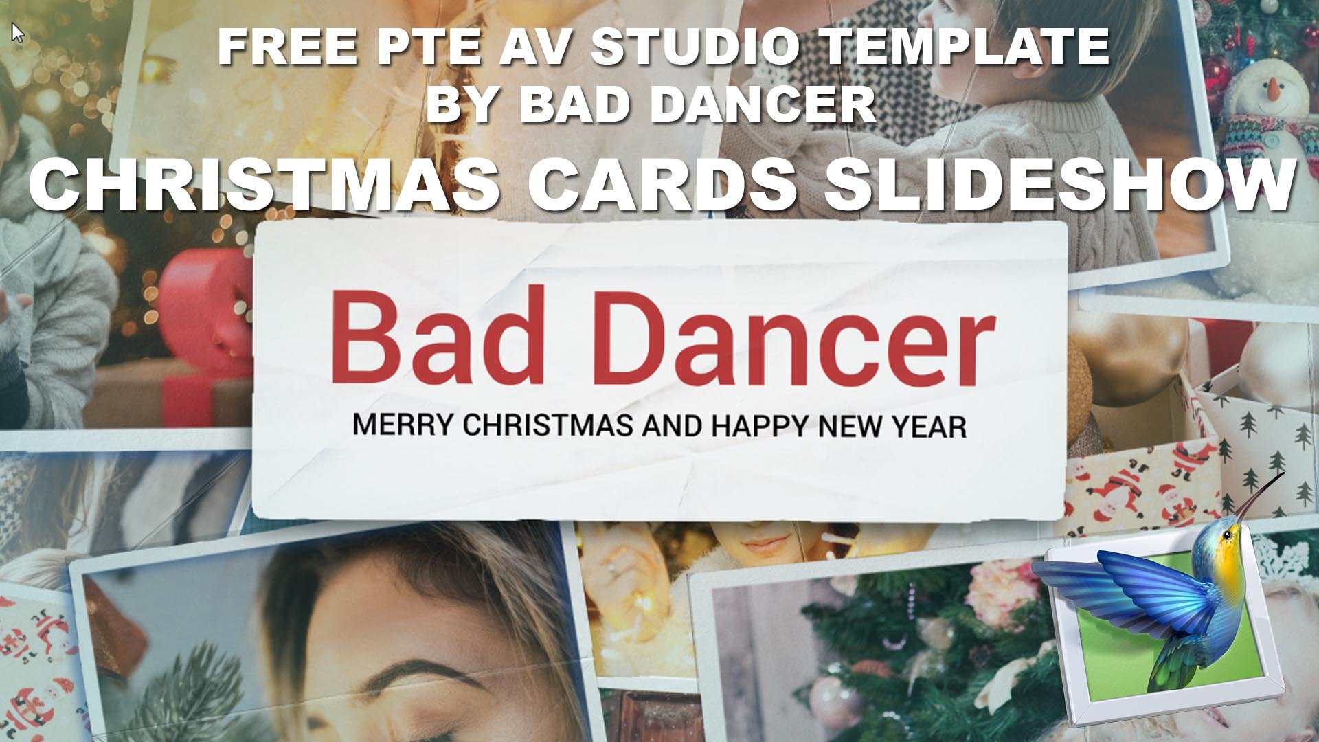 Free PTE AV Studio Pro project - Christmas Cards Slideshow ID 15122022 смотреть онлайн