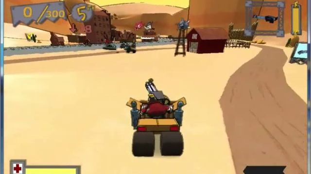 Cel Damage Overdrive on PCSX2 0.9.7 - Playstation 2 Emulator смотреть онлайн