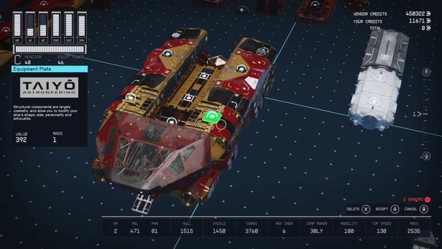 Best Class C Ship, Starfield, Everything in 1 Starship, Ultimate ship build смотреть онлайн