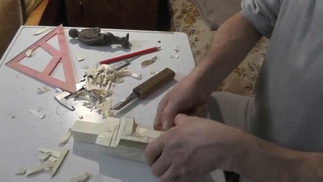 Резьба по дереву. Объемная резьба по дереву (Часть 1). Уроки резьбы по дереву, для начинающих.