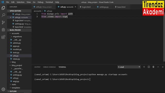 1 videoda DJANGO DERSLERİ ? PYTHON ile WEB SİTESİ yapmak смотреть онлайн