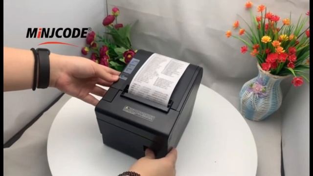 80MM DESKTOP THERMAL PRINTER WITH AUTO CUTTER MJ8330 смотреть онлайн