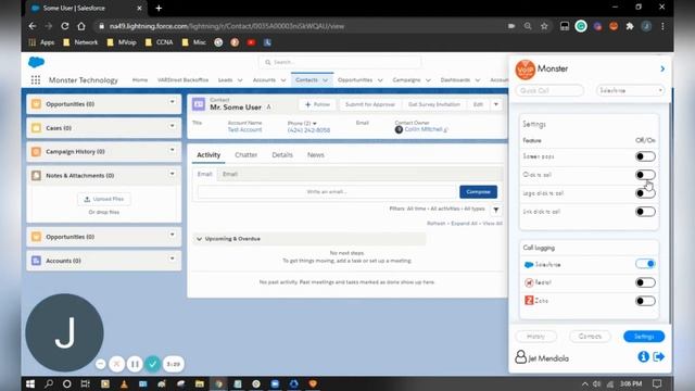 Monster VoIP Click2Call смотреть онлайн