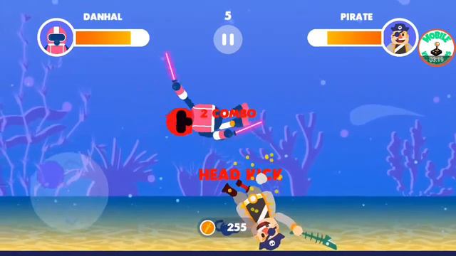 Stickman Aquawar Ragdoll Android Gameplay смотреть онлайн