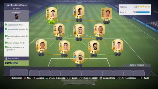 SBC // Jonathan Viera Ramos // POR MENOS DE 10k // FIFA 18 смотреть онлайн