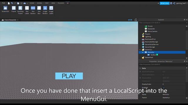 How to make a main menu camera in Roblox studio смотреть онлайн