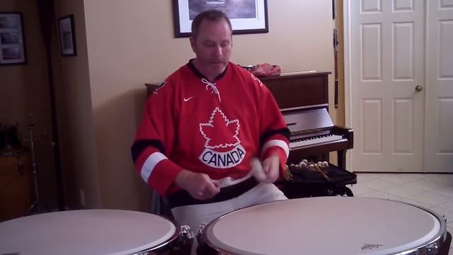 How to play Timpani Roll from Very Soft to Very Loud and Back to Soft; crescendo diminuendo смотреть онлайн
