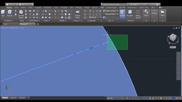 3D Spiral Stairs With Railing In AutoCAD смотреть онлайн